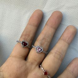 925 Sterling Silver With Crown✨