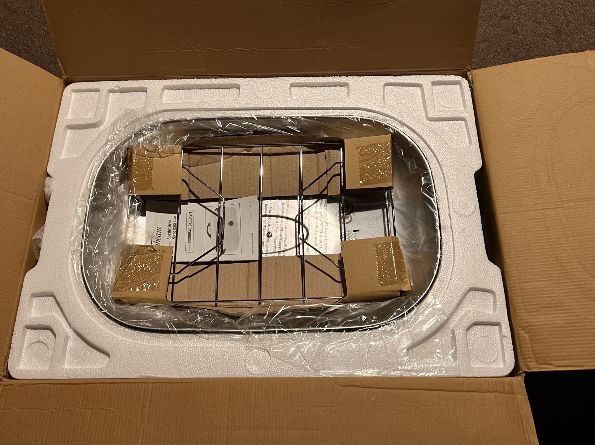 Sunbeam Horno Asador Con Capacidad Para 16 Cuartos Capacidad Para Cocinar Un Pavo De 16 Libras