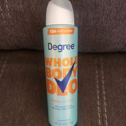 Degree Whole Body Deodorant $ 5
