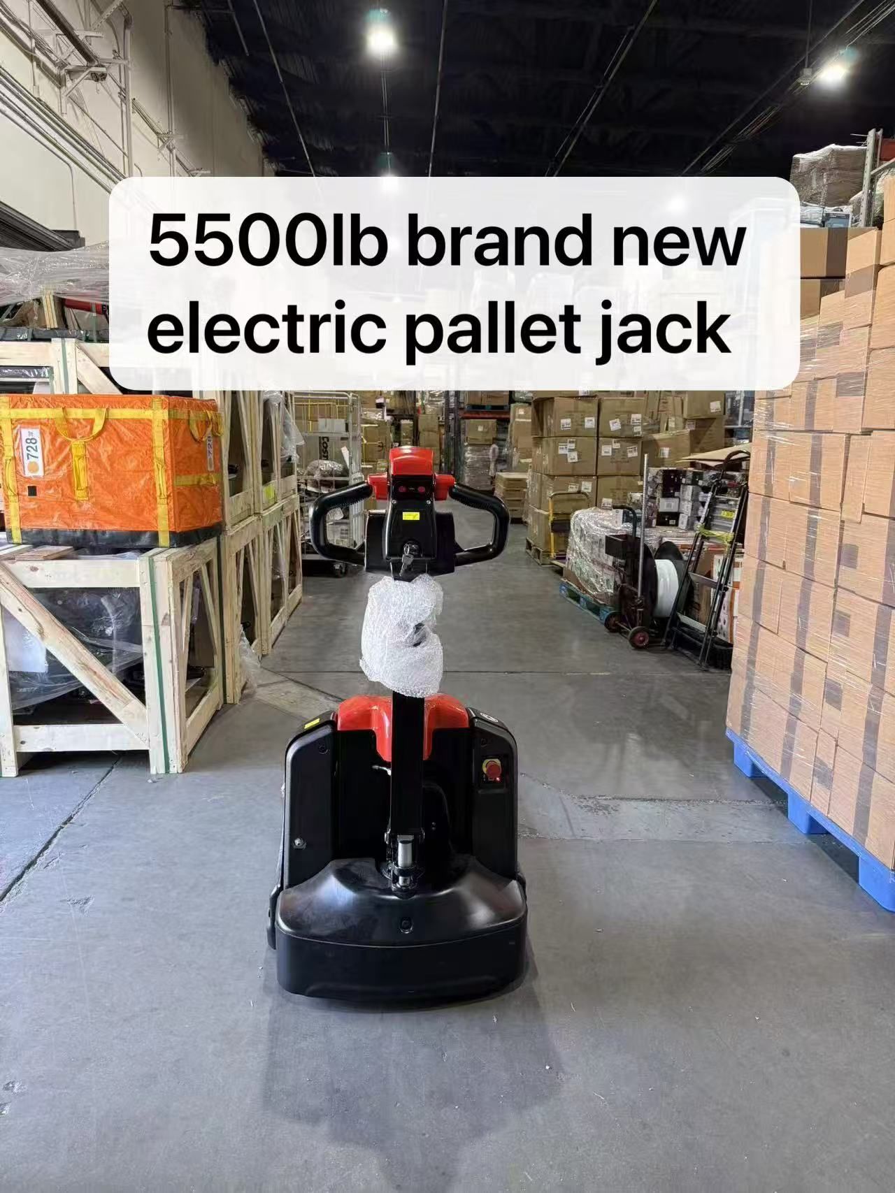 5500Lb Brand New Electric Pallet Jack
