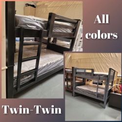 Bunk Beds  / Literas Twin Twin Pinewood ****Madera 100%****