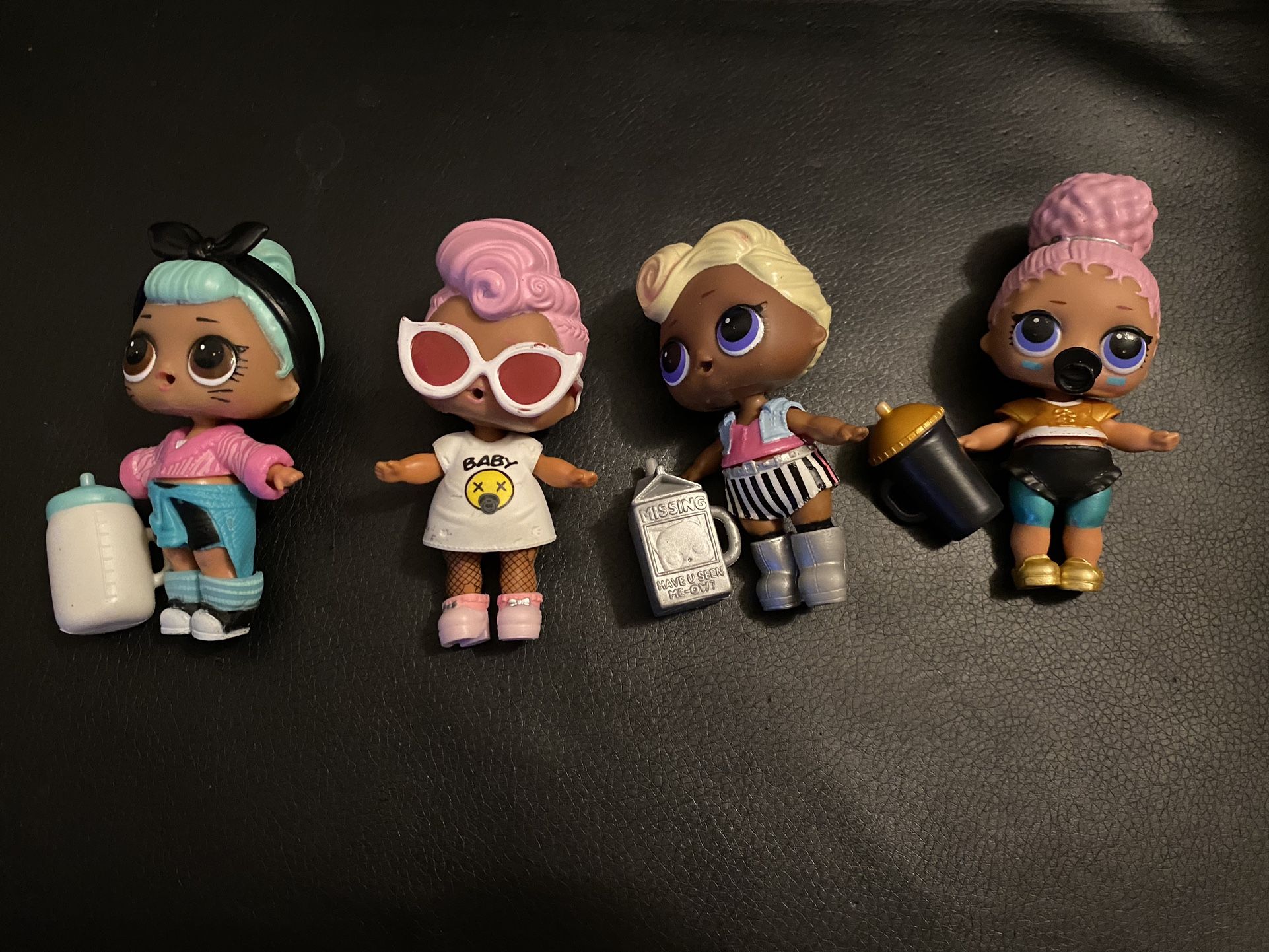 Four piece LOL surprise doll pack (SERIES ONE ORIGINAL CAST)