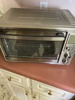 Hamilton Beach Air Fry Rotisserie Toaster Left To Right 18in/ Top To Bottom 11in/ Front To Back 1 Foot