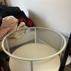 IKEA WHITE COFFEE TABLE