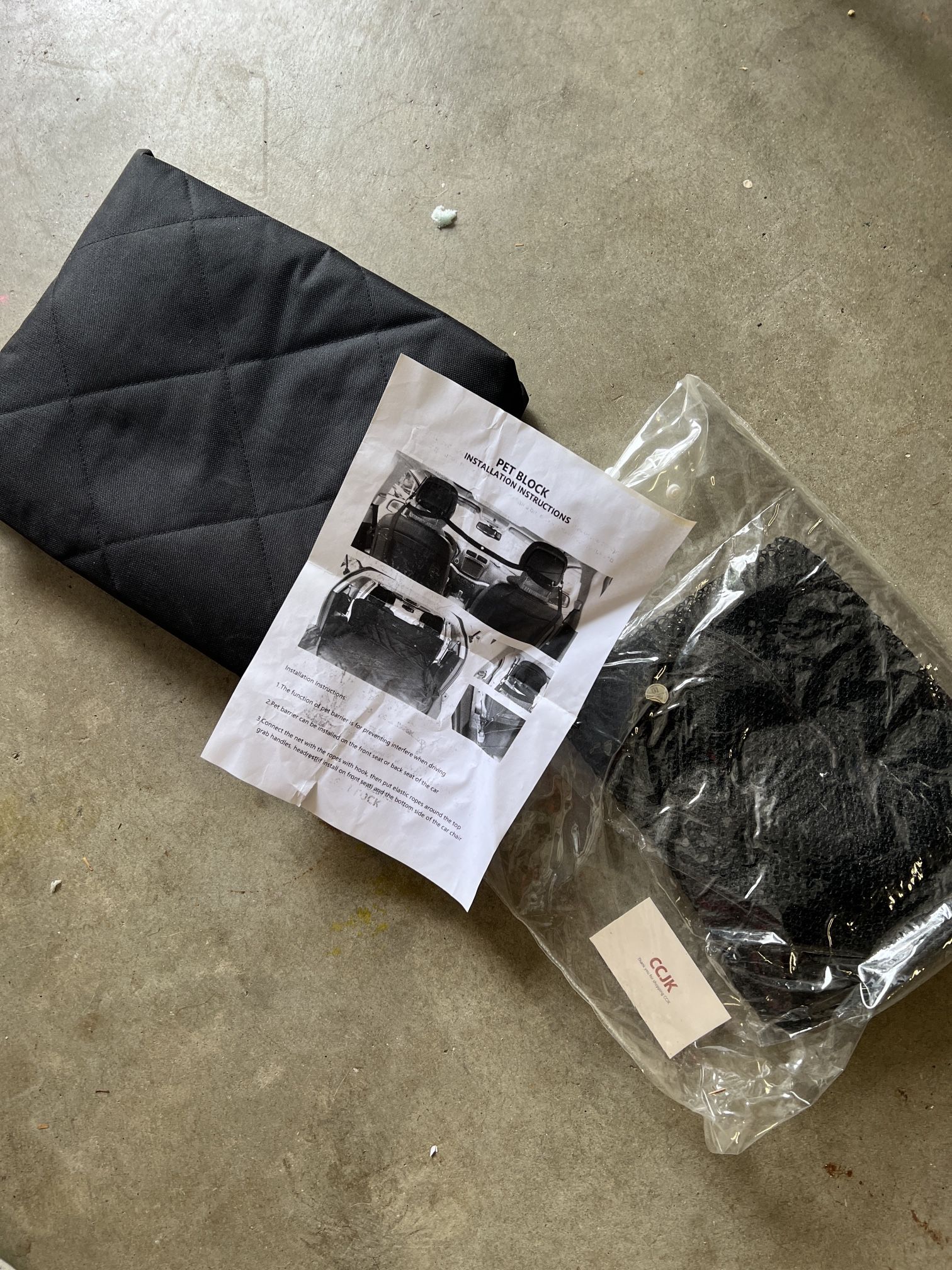 BRAND NEW Pet Block Cargo Trunk Liner with Net 52 x 82 