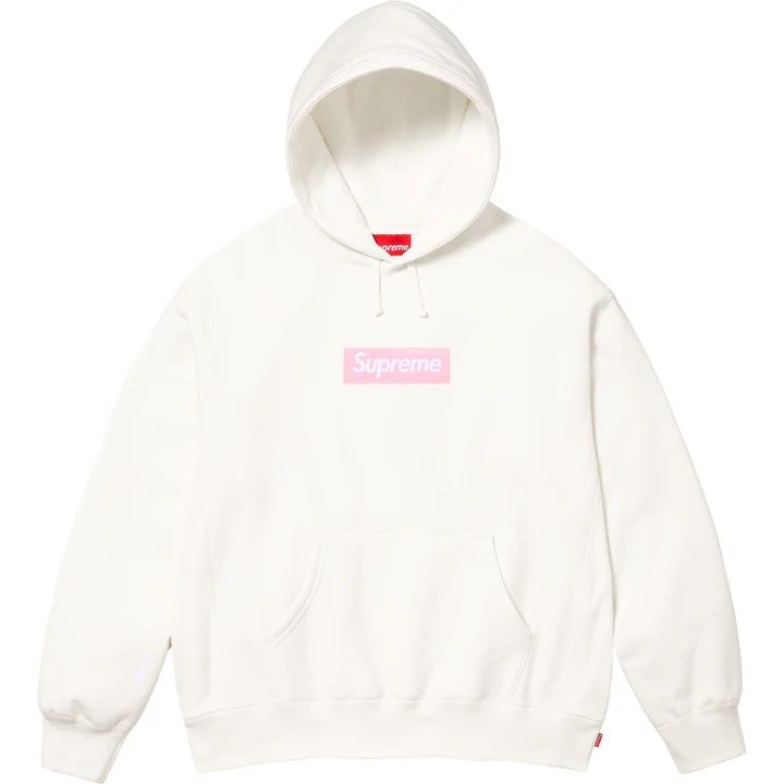 Supreme Box Logo Hoodie White 