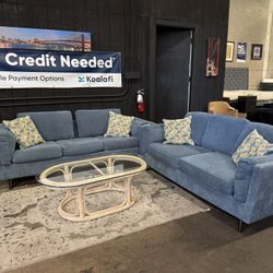 Sleeper Sofa Set. 🚚WE DELIVER🚚