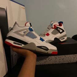 Jordan 4 What The 4 Size 9 Tried On