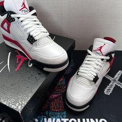 Jordan 4’s - Red Cement