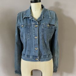 Vintage DKNY denim jacket size Small