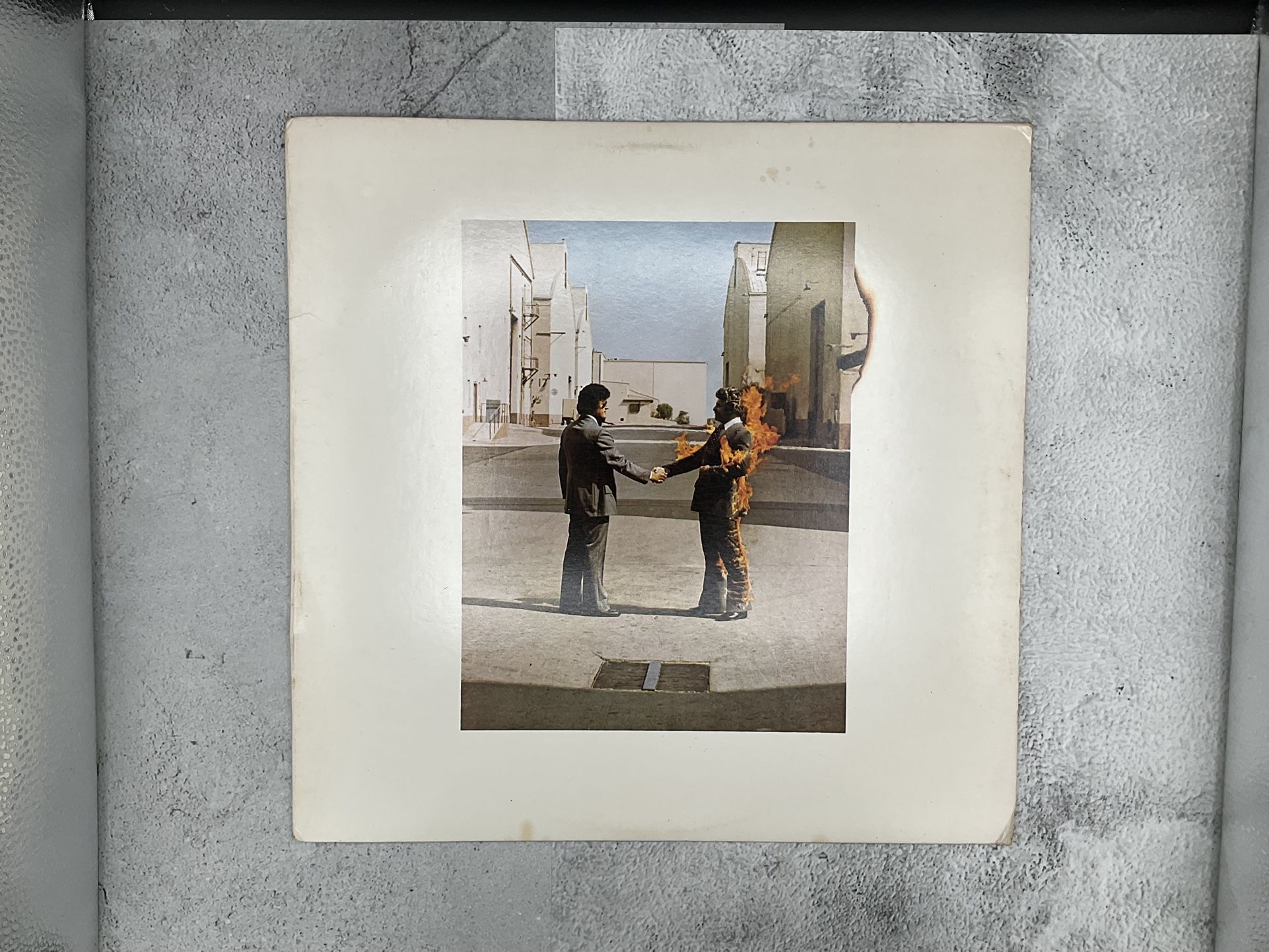 Pink Floyd “Wish You Were Here” Album Vinyl Record LP
