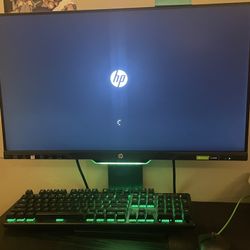 Hp Gaming Computer And Monitor