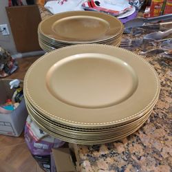30 Gold Chargers