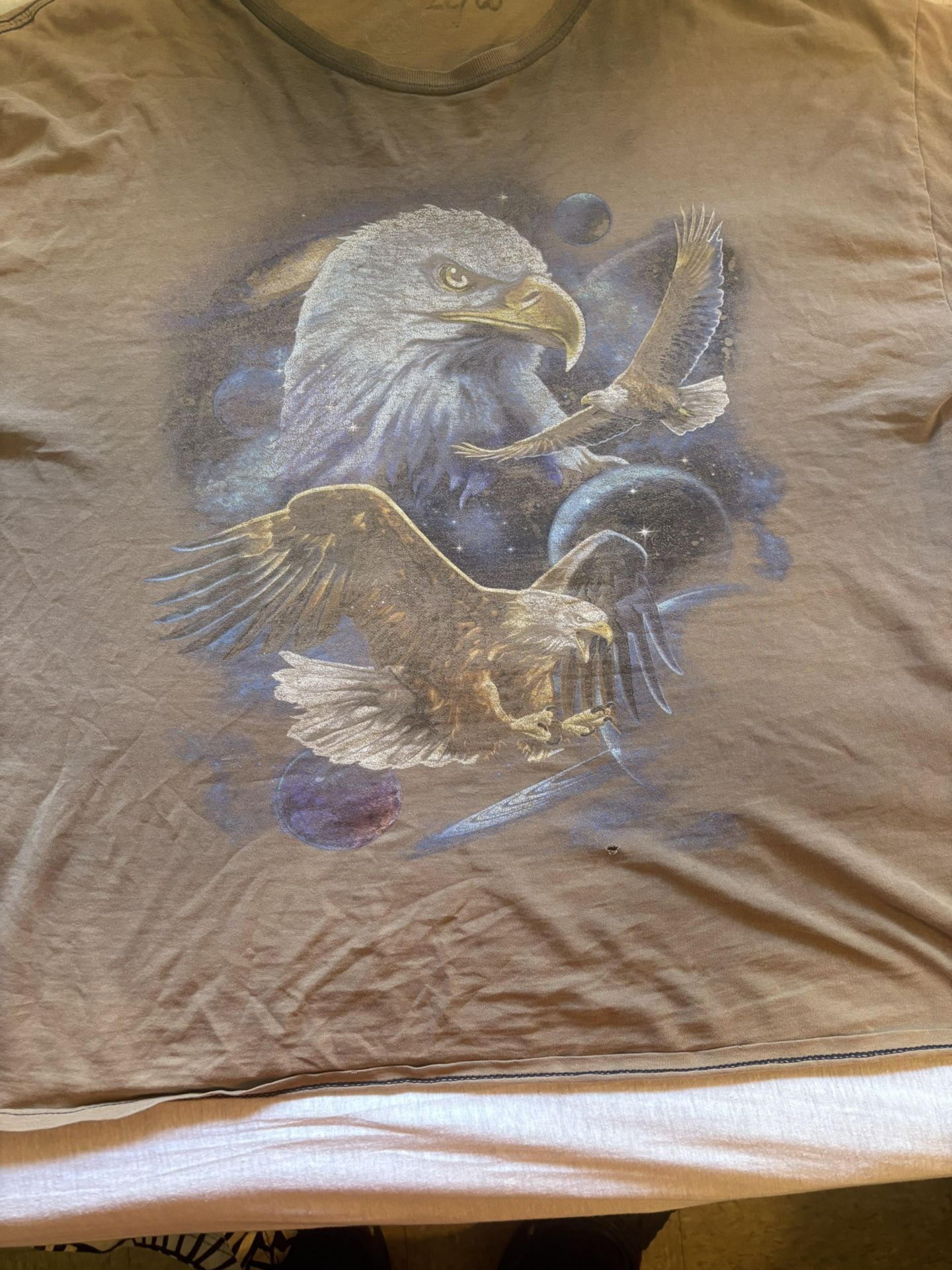 Vintage Xl Bald Eagles Crappy And Short Soooooo Fire