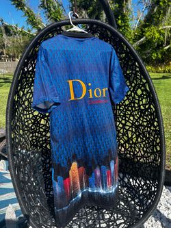 Christine Dior shirt dress with pockets  large