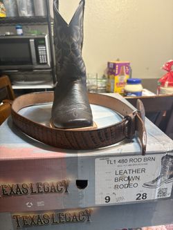 Boots And Belt