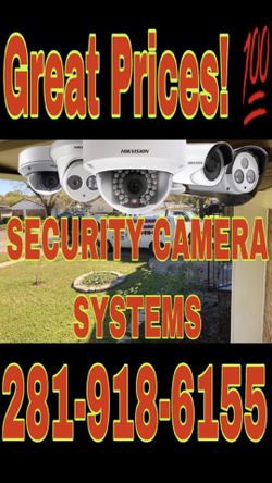 Security cameras system