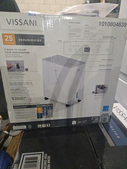 Vassani 25 pints/day Dehumidifier