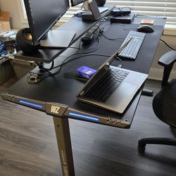 Office/Gaming Desk with Monitor Stand