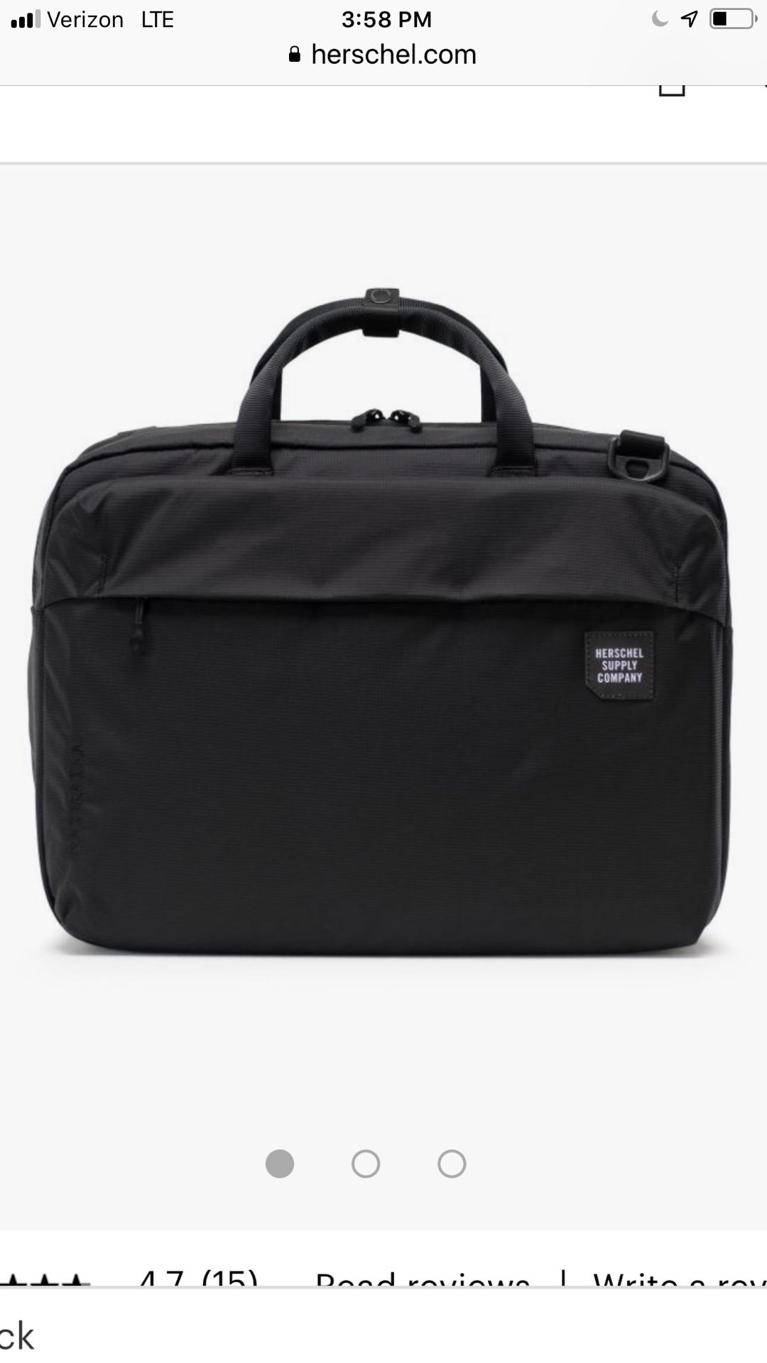 Herschel Brittania messenger bag