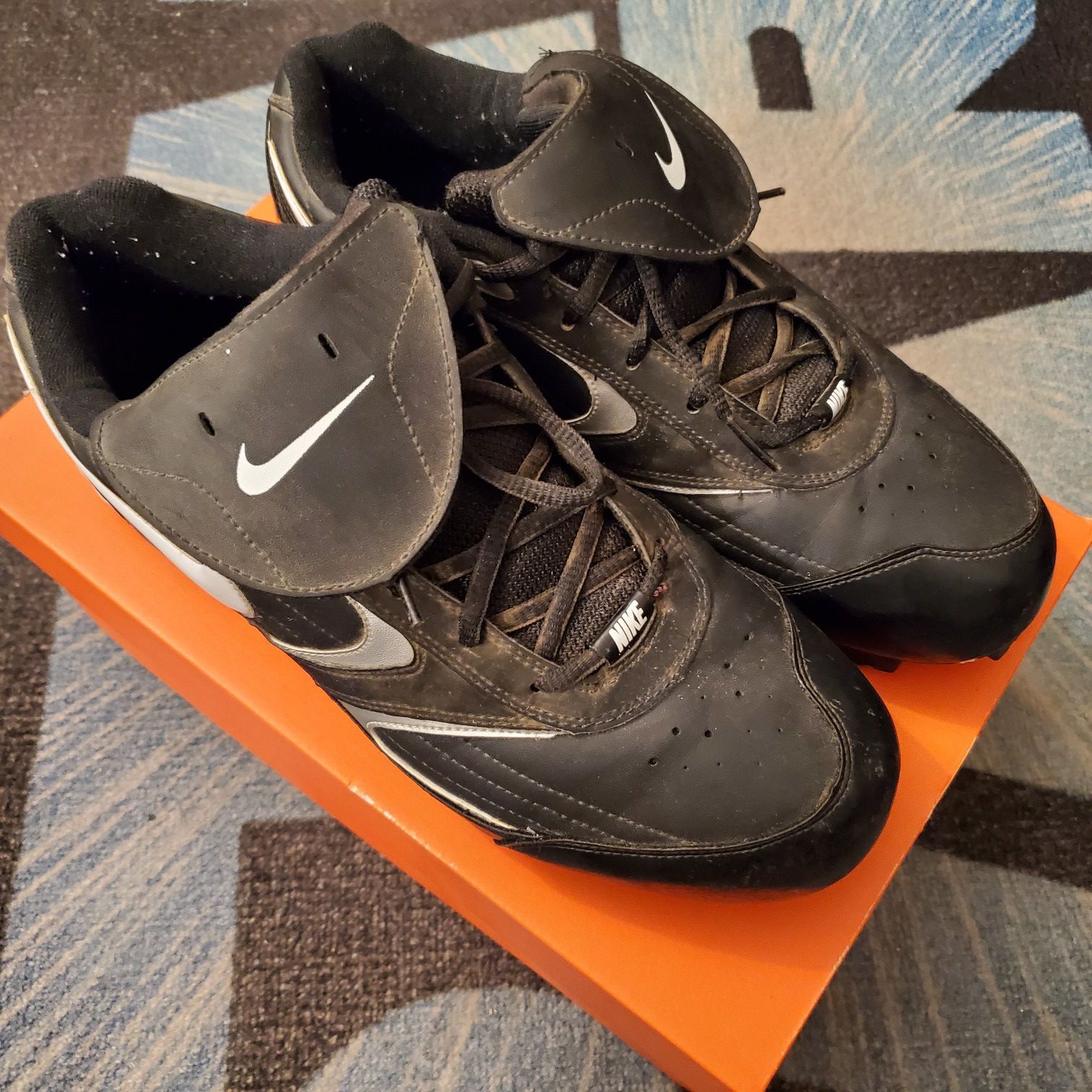 Nike Keystone Low Wide Mens Cleats Shoe size 10.5 US
