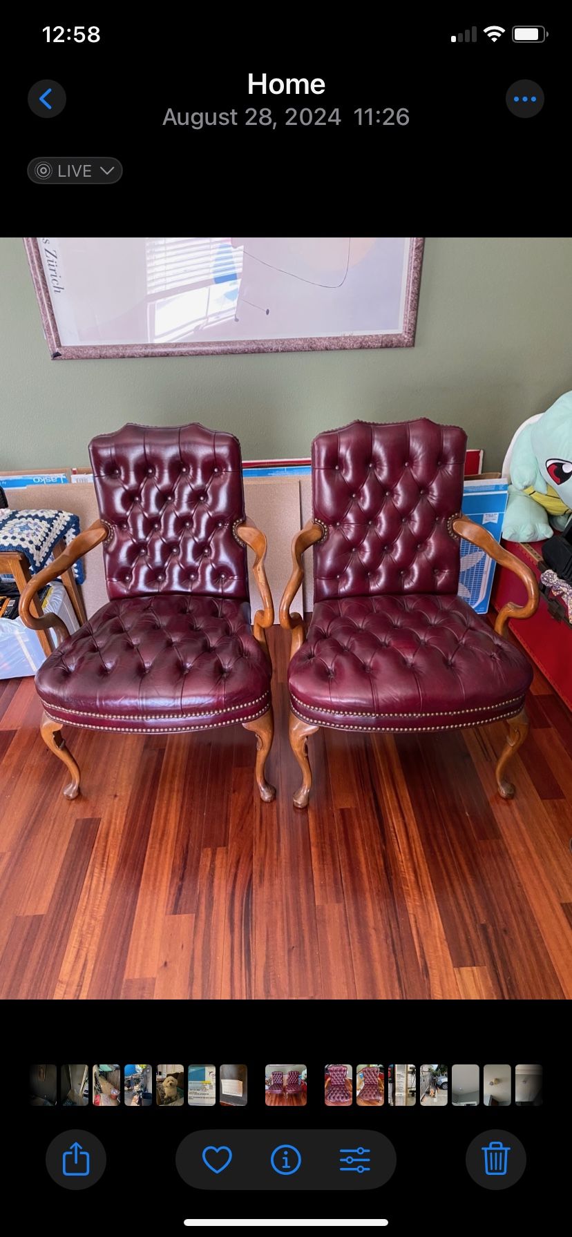 Schaefer Leather chairs