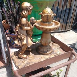 Approximately 2 Feet Tall And Wide.  Gorgeous Fountain 