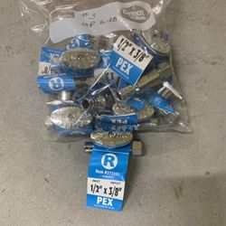 Assorted Leftover Pluming Fittings 