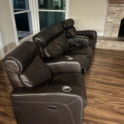 Leather Home Theater Seats 