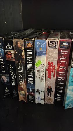 Lot of 13 VHS Tapes Classic Movies