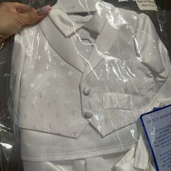 Boys Baptism Suit