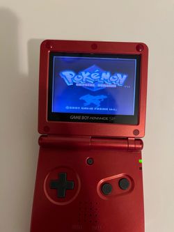 Red Nintendo GameBoy Advanced SP GBA SP for sale