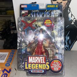 Toy Biz Marvel Legends series IV Elektra action figure