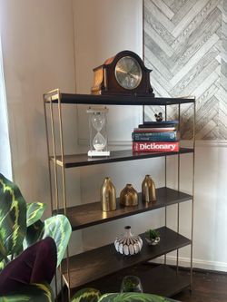 Vintage 5 tier bookshelf
