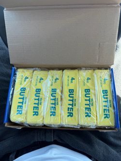 Salted Butter Bulk Box 4oz Sticks 1pc