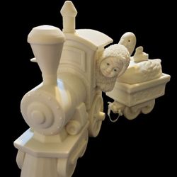 Dept 56 Snowbabies Retired "I Think I Can" 2001 Club Exclusive