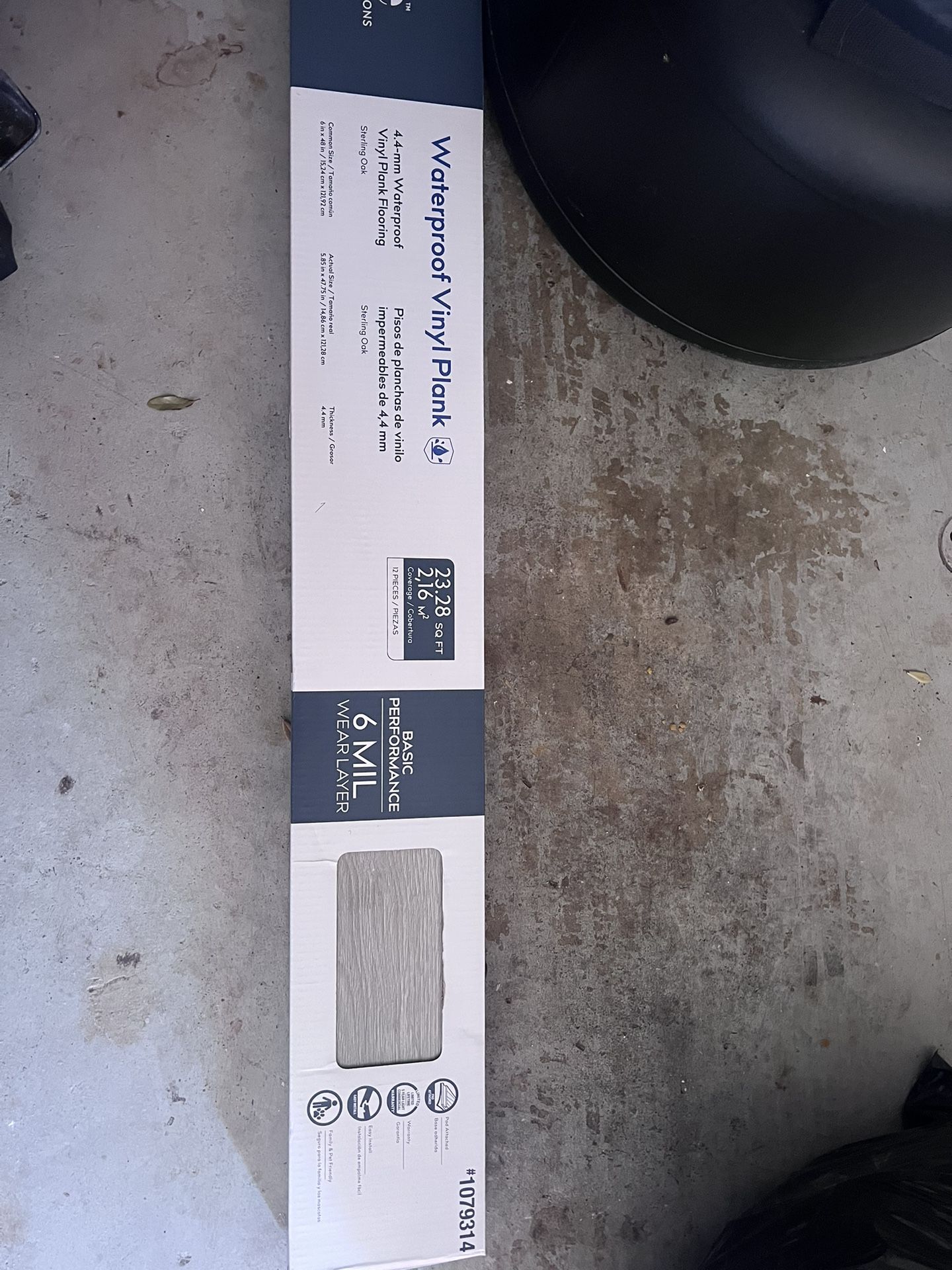 2 Boxes Of Waterproof Vinyl Planks