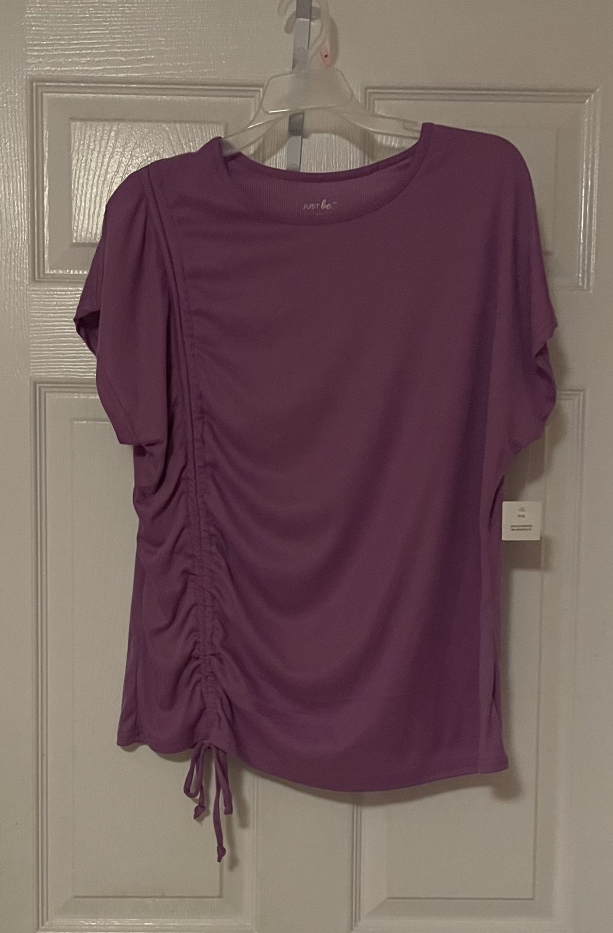 Brand New Ruched Tops Sizes S-M-1X-2X & 3X $5.00 Each