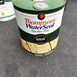 New 5 Gallon Thompson’s Water Seal 