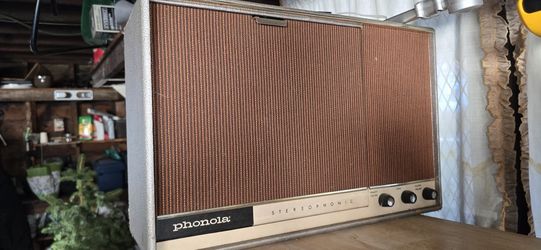Antique Phonola Record Player