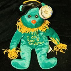 Wizard Of Oz Scarecrow Celebrity Beanie Bears 1998