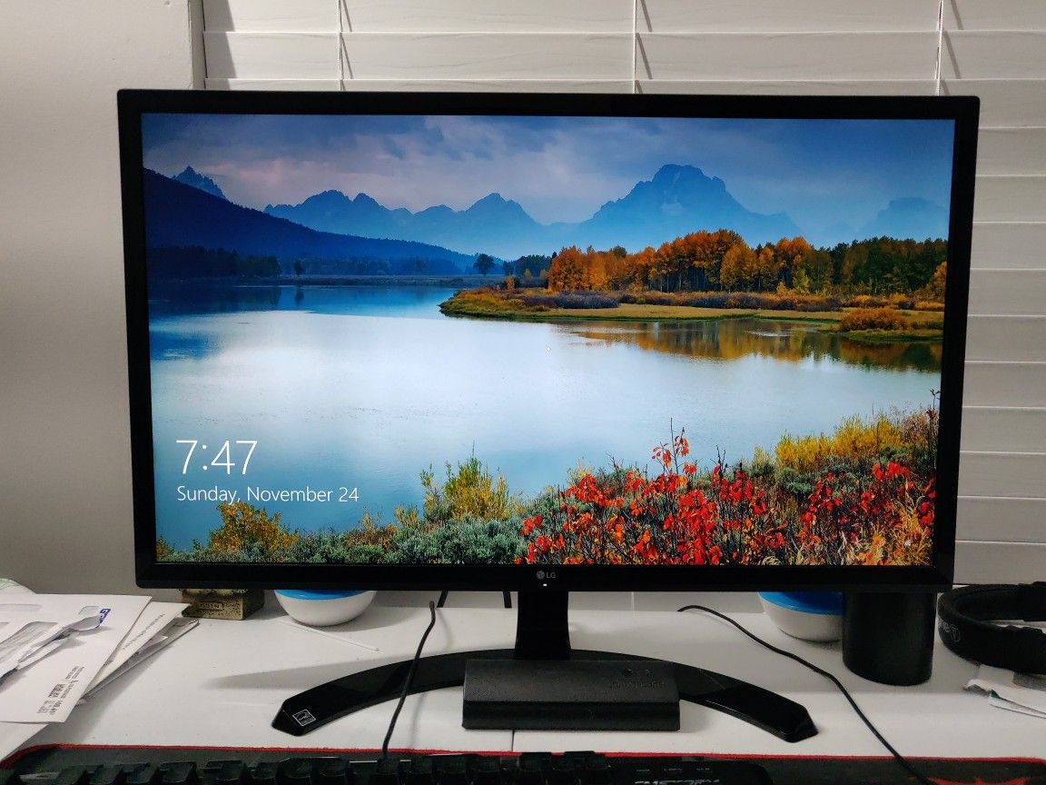 LG 27 inch 4K Monitor with AMD Freesync (LG 27UD58-B)