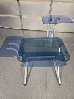 Glass  desk