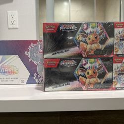 Pokemon Prismatic Evolutions Super Premium Collection + Sam’s Club Bundles