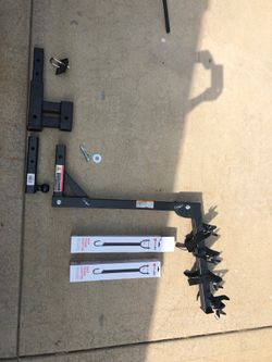 bike hitch and dual adapters