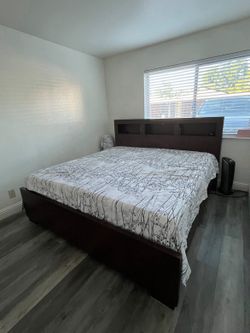 Bed frame only king size
