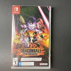 Sealed Dragon Ball Breakers Nintendo Switch