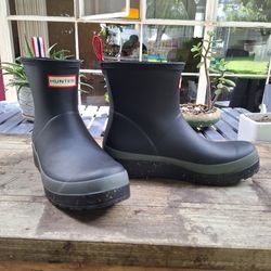 Hunter Men's PLAY Rain Boots, Black UK 7