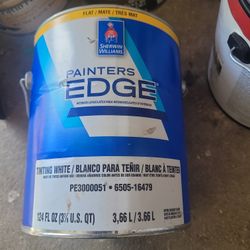 Paint, Sherwin-Williams, painters edge  tinting white flat/mate