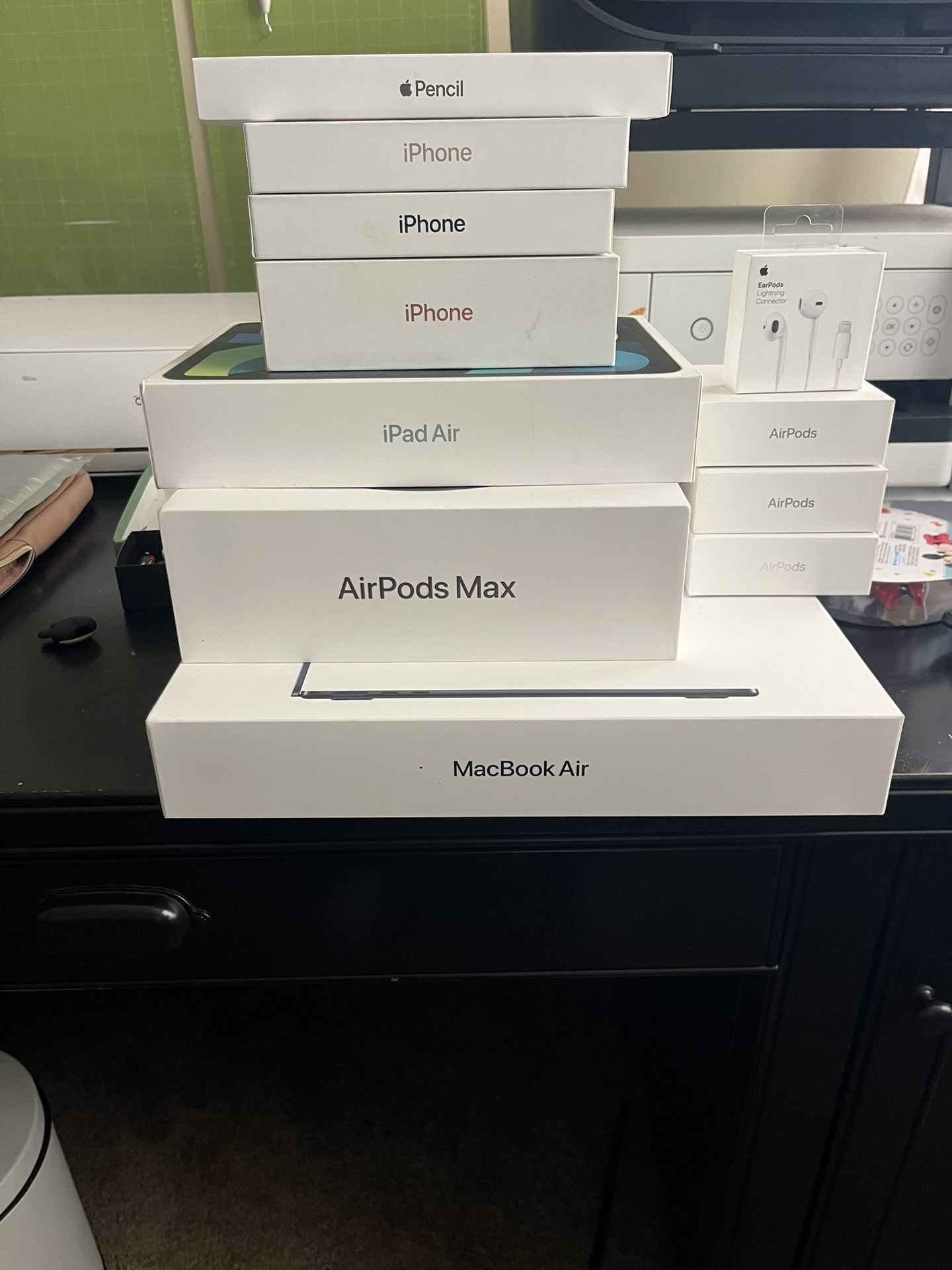 Apple Boxes